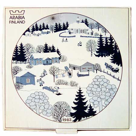 Raija Uosikkinen – Christmas Plates from Arabia